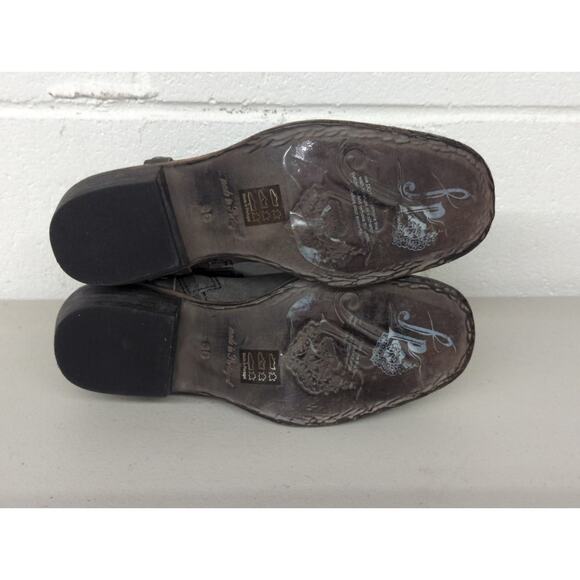 New w/ box free people Stony desert boot washed black SZ 36 5.5-6 Western - Picture 6 of 9